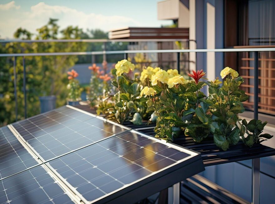 Für Mieter, die eine kleine Balkon-Solaranlage betreiben, bieten neuere Hausratversicherungen oftmals auch Versicherungsschutz